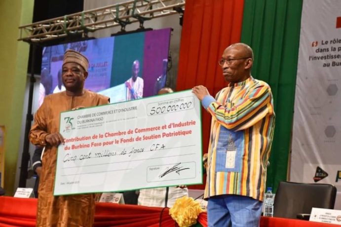 Burkina Faso : le Fonds de soutien patriotique atteint 250,15 milliards FCFA, déjà 25 % au-dessus de son objectif annuel