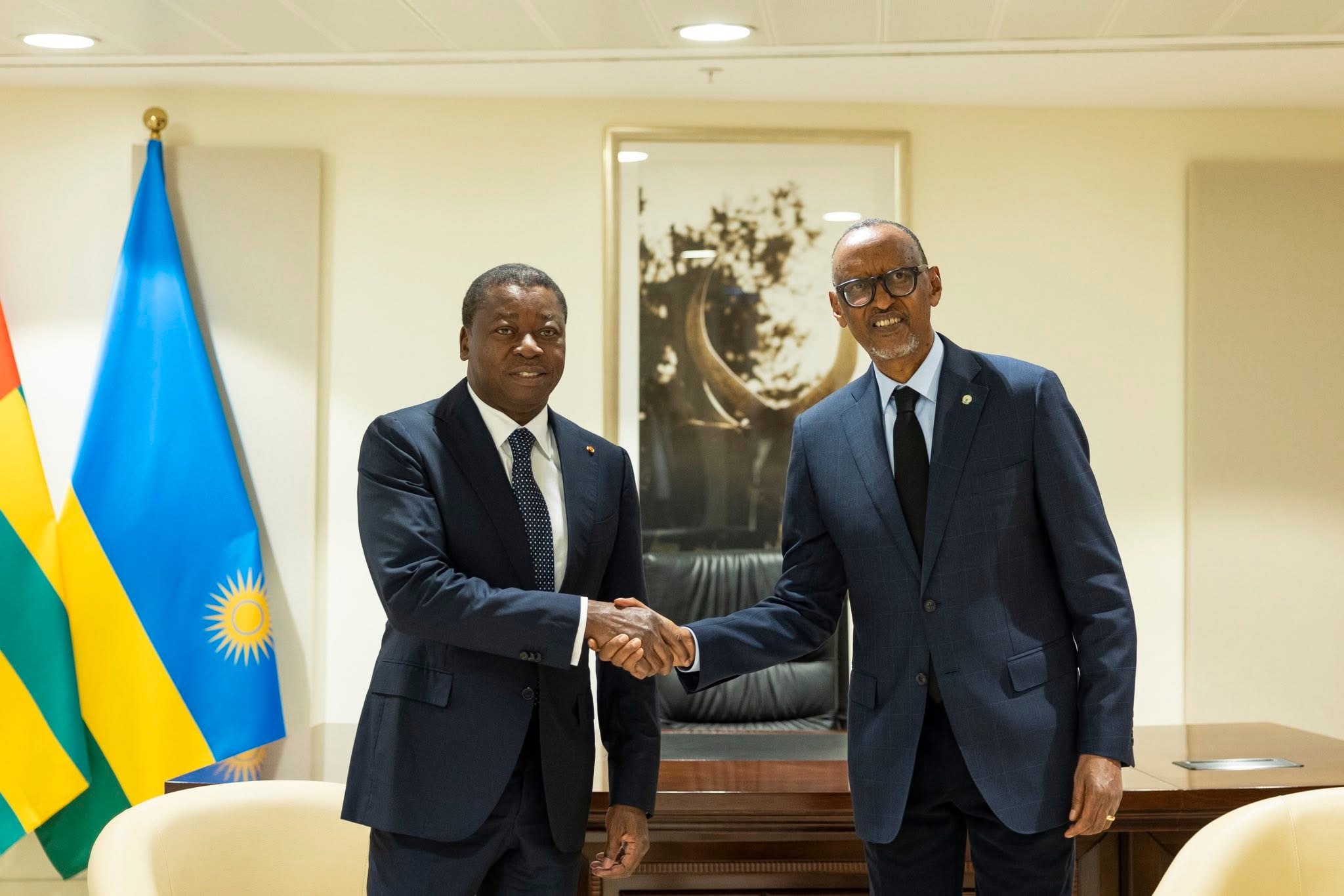 Paul Kagame à Lomé ce lundi